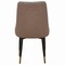 Leisuremod Allure Tufted PU Leather Side Dining Chair, Gold Accent Base AC52WBL - alternate 9