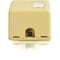 C2G KEYSTONE SURFACE MOUNT BOX 1-PORT IVORY 3830 - alternate 6
