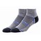 Railroad Sock Mens Outdoor Quarter Socks, Wool/Nylon/Spandex, Grey/Blue, 6-12 M, 2 PK OD211QUBL - alternate 5