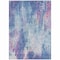 Homeroots 3' X 5' Blue Peach And Sky Blue Abstract Washable Indoor Outdoor Area Rug 615854 - alternate 8