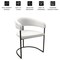Leisuremod Aero Collection Modern Dining Chair in White, 4PK AC23W4 - alternate 7