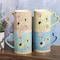 Gibson Home Sunbloom 4 Piece 15 Ounce Flower Wax Relief Design Mug Set with Heart Shaped Handles 136961.04R - alternate 4