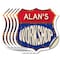 Signmission Alan's Workshop, 4 inch X 4 inch, Vinyl Decal, 5PK SHI-D-5PACK-4-489-ALAN - alternate 1