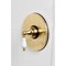 Kingston Brass Single-Handle Pressure Balanced Shower Faucet, Brushed Brass KB6337PLSO - alternate 5