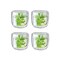 Zwilling Sorrento 4-pc Double-Wall Glass Tea Cup Set 1027927 - alternate 1