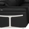 Homeroots Black Italian Leather Power Reclining U Shaped Eight Piece Sectional With Console 634669 - alternate 11