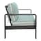 Homeroots 83" Green Polypropylene Sofa 667663 - alternate 8