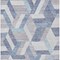 Homeroots 5' X 8' Denim Blue Geometric Washable Indoor Outdoor Area Rug 608059 - alternate 8