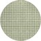Homeroots 8' Green And Ivory Round Geometric Washable Indoor Outdoor Area Rug 595549 - alternate 7
