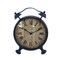 Homeroots 3" Round Blue Glass Analog Wall Clock 274545 - alternate 1
