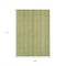 Homeroots 9' X 12' Artichoke Green Fern Green And Gold Striped Washable Indoor Outdoor Area Rug 616398 - alternate 8