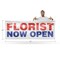 Signmission Florist Now Open, 48 Inch x 120 Inch, Vinyl Banner B-120-30638 - alternate 5