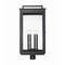 Z-Lite Hartwell 6-Light Outdoor Post Mount Fixture, 15 in W x 32.75 H, Sand Black 5019PHXXLR-BK - alternate 6