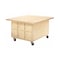 Diversified Spaces Four Station Mobile Workbench, Maple WW31C5 - alternate 1
