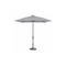 Treasure Garden 7.5 ft Square Patio Umbella, aluminum, fiberglass ribs, outdoor, Novella Nero Stripe UM847SQ-00 7961 Novella Nero Stripe - alternate 1
