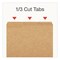 Pendaflex Kraft File Folders, 1/3-Cut Tabs: Assorted, Letter Size, 0.75" Expansion, Kraft, 50PK 1007030 - alternate 7