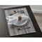 Homeroots 19" Set of Four Black And White Striped Cotton Placemats 548881 - alternate 8