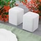 Our Table Simply White Porcelain 2.25 Inch Square Salt and Pepper Shakers 133068.02 - alternate 3