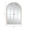 Homeroots 36" White Arch Wood Framed Standing Mirror 565123 - alternate 6