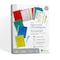 C-Line Products 8-1/2" x 11" Assorted Color Vinyl Report Covers with White Binding Bars, 50/BX 32550 - alternate 1