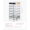 Vevor 5-Tier Commercial Food Warmer Display Pizza Cabinet 60L with LED Light NB-1PW - alternate 7