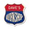 Signmission Dave's Workshop, 18 Inch X 18 Inch, Plastic Sign SHI-P-18-489-DAVE - alternate 1