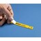 Brady Laminate Printable Tags Polypropylene 0.594 in H x 5.04 in W Yellow 100/PK HSLT-5000-0.600-YL - alternate 3