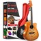 Pyle Steel String Acoustic Guitar Kit, 41 in Full Size Cutaway with Ashtree Top, Open Pore Finish PGA480CBS - alternate 1