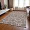 Homeroots 3' X 5' Taupe And Ivory Geometric Washable Indoor Outdoor Area Rug 613049 - alternate 8