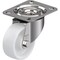 Zoro Select Swivel Plate Caster, Nylon, 3-1/8 in., 330 lb LEX-PO 80XR - alternate 1