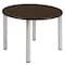Regency Round Kee Large Breakroom Table, 48 in W, 48 in L, Neo Walnut TB48RNDNWBPCM - alternate 1