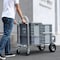 Vevor Aluminum Hand Truck 2 in 1 Folding Dolly Cart 400 lbs Capacity Heavy Duty 2020A - alternate 6