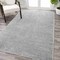 Jonathan Y Haze Solid Low-Pile Gray 9 ft. x 12 ft. Area Rug SEU100A-9 - alternate 7