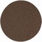 Homeroots 8' Dark Brown And Brown Round Geometric Indoor Outdoor Area Rug 552331 - alternate 8
