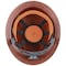 Klein Tools Full Brim Hard Hat, Polymer-Fiber, Nylon, POM, 6-Point Point One-Hand Ratchet, Rear Pivot, Brown 60447 - alternate 6