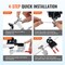 Vevor 35 mm Concealed Door Hinge Jig Aluminum Alloy Cabinet Hinge Jig Accurate SXRJL-2302 - alternate 7