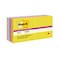Post-It Super Sticky Notes, Summer Joy Collection, 3in. x 3in., Plain, 12PK 654-12SSJOY - alternate 1