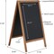 M&T Displays Dark Wood 18.1x26.5 Inch Double Sided Chalkboard A-Frame UWODD04668x2000 - alternate 6