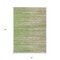 Homeroots 5' X 8' Green Beige And Ivory Striped Washable Indoor Outdoor Area Rug 597236 - alternate 8