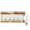 Bulbrite LED Filament, PK4, 7.6 W Dimmable A19 Light Bulb with Clear Finish and Medium Screw E26 Base, 3000K 776227 - alternate 6