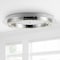 Jonathan Y Cristal 24" Integrated Iron/Crystal Glam LED Flush Mount, Chrome/Clear JYL7217A - alternate 7