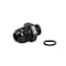 Hps Performance -4 AN Male to -3 O-ring Boss (ORB) Port Thread Male Adapter, Aluminum, Black AN920-04-03 - alternate 5