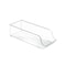 Interdesign Soda Can Organizer, 5-1/2 in L, 13-3/4 in W, 4 in H, Plastic, Clear 70930 - alternate 1