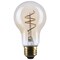 Satco 5.5 Watt A19 LED 2000K CCT Medium Base Clear Glass Amber Coil Filament Dimmable 120 Volt S14227 - alternate 1