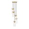 Z-Lite Fontaine 5 Light Chandelier, Rubbed Brass, 14.5 In W x 15 In H 7002P5-5R-RB - alternate 4