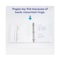 Avery TouchGuard Protection Heavy-Duty View Binders with Slant Rings, 3 Rings, 1.5 in. Cap, 11x8.5, White 17142 - alternate 11