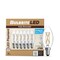 Bulbrite LED Filament PK of 6, 5.1 W Dimmable B11 Light Bulb with Clear FinishE12 Base, 2700K 776232 - alternate 14