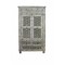 Homeroots 42" Aged Gray Solid Wood Three Drawer Gentleman's Chest 489221 - alternate 1
