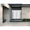 Vdomdoors Steel Double Doors Deux 1705 White Enamel 2 Sidelight Exterior Black Windows Stainless Inserts Sing DEUX1705DEXD-BEM-RH-W14+72+14 x H80 - alternate 5