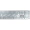 Cherry KW 9100 SLIM WRLS & RECHARGABLE KEYBOARD FOR MAC SILVER/WHITE JK-9110US-1 - alternate 1